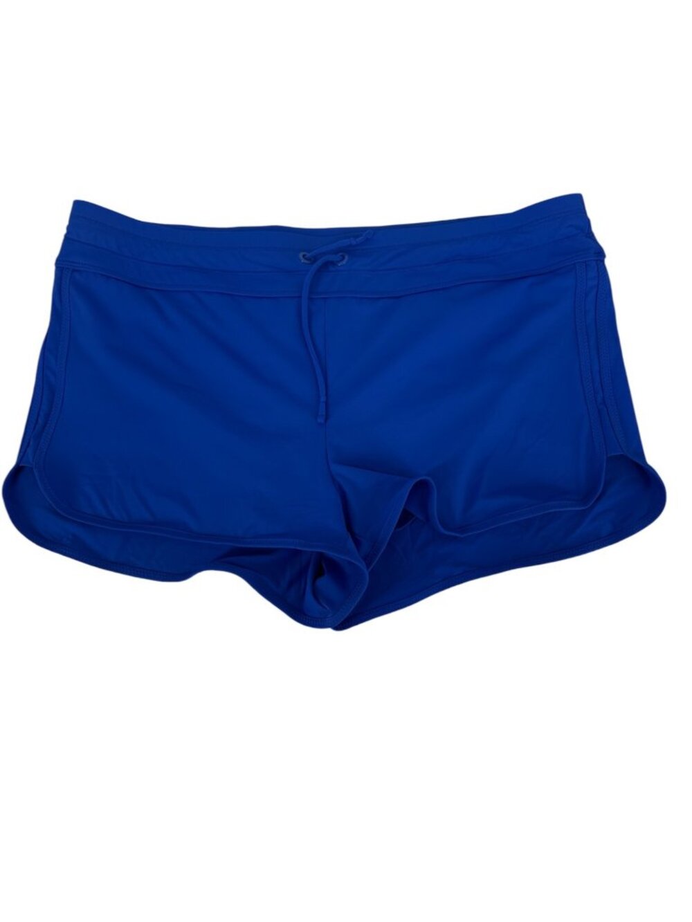 Athleta Royal Blue Nylon Lycra Athletic Shorts Large L Running Performance - Picture 4 of 10